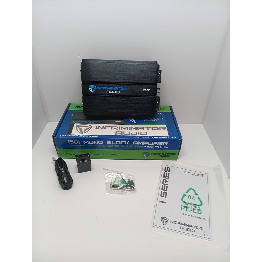 Incriminator Audio I501 Mono Block Amplifier